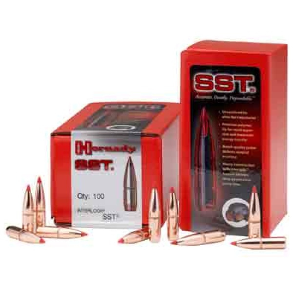 HORNADY SST 6.5MM 129GR BULLETS (.264)