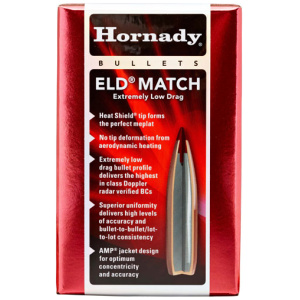 HORNADY ELD MATCH BULLETS 25CAL 134GR (.257)