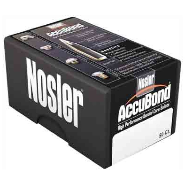 NOSLER ACCUBOND 30 CAL 165GR SBT BULLETS (.308)