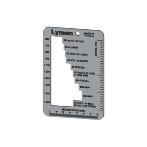 LYMAN E-ZEE PISTOL CASE GAUGE