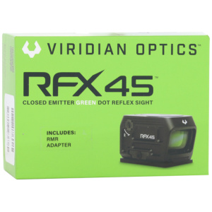 VIRIDIAN RFX45 GREEN W/RMR ADAPTER