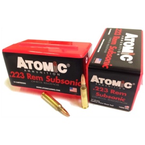 ATOMIC 223 REM SUBSONIC 77GR