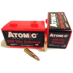 ATOMIC 308 WIN SUBSONIC 175GR