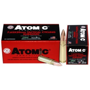 ATOMIC 7.62X39 SUBSONIC 220GR