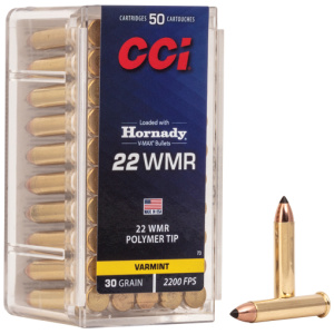 CCI V-MAX 22 WMR 30GR 50RD
