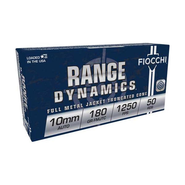 FIOCCHI 10MM AUTO 180GR FMJ 50RD