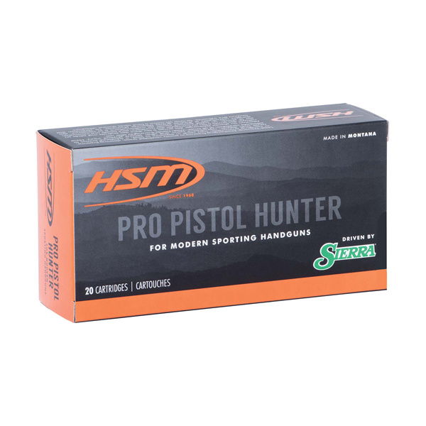 HSM PRO PISTOL 10MM AUTO 180GR JHP 20RD