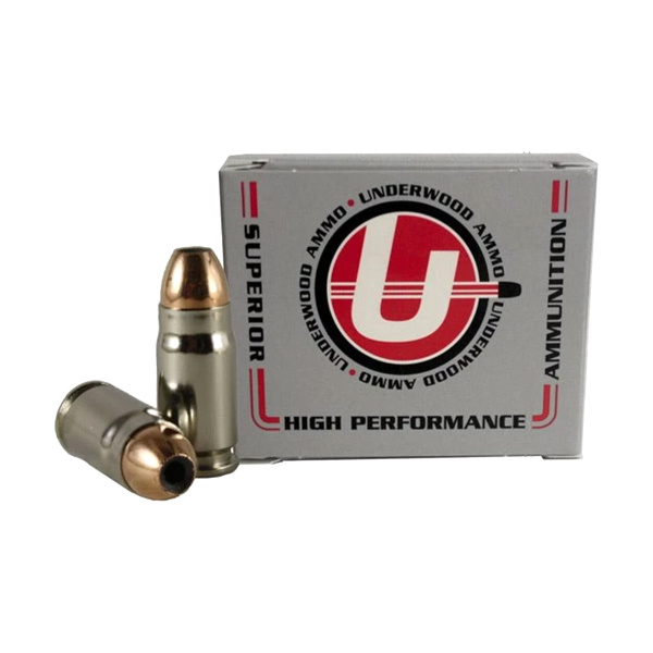 UNDERWOOD 357 SIG 115GR JHP 20RD