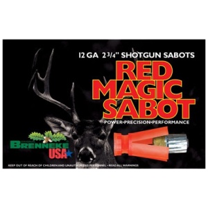 BRENNEKE USA RED MAGIC 12GA - 2.75" 1OZ SABOT 5RD 50BX/CS