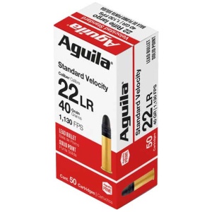 AGUILA 22 LR 40GR STANDARD VELOCITY 2000RD CASE LOT