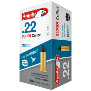 AGUILA SUPER COLIBRI 22LR 20GR