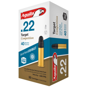 AGUILA 22LR TARGET 40GR LEAD 1000RD CASE LOT