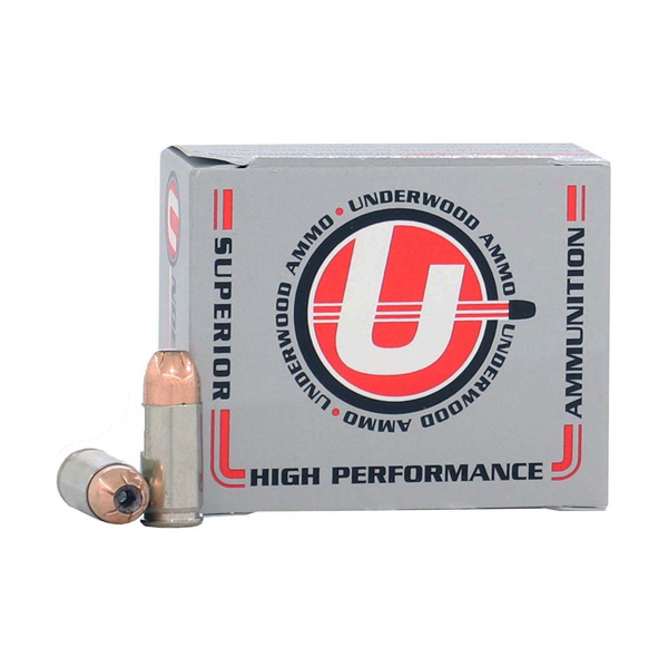 UNDERWOOD 40 S&W 135GR BONDED JHP 20RD