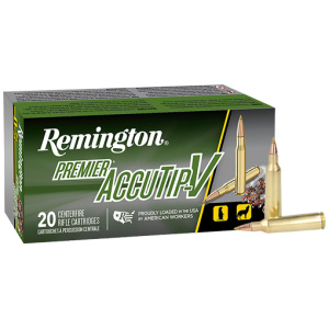 REMINGTON PREMIER 22-250 REM 50GR ACCUTIP 20RD