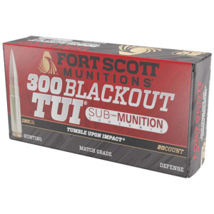 FORT SCOTT 300 BLACKOUT TUI 190GR