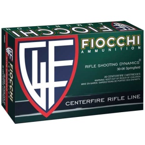 FIOCCHI 30-06 180GR PSP 20RD