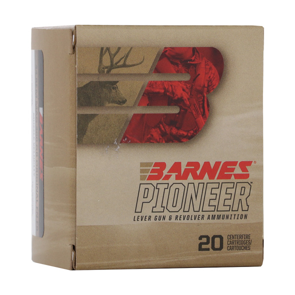 BARNES PIONEER 44 REM MAG 300GR ORIGINAL 20RD