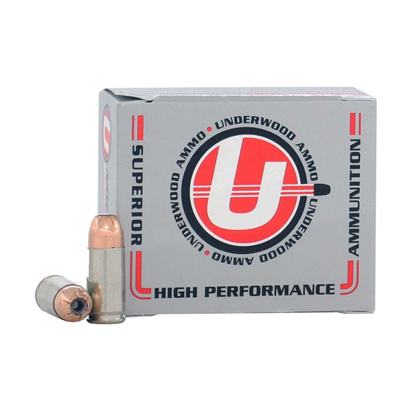 UNDERWOOD 45 ACP+P 185GR JHP