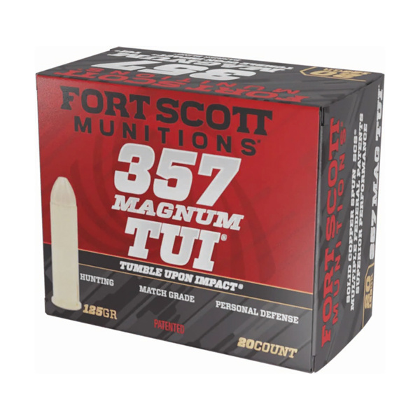 FORT SCOTT 357 MAG TUI 125GR