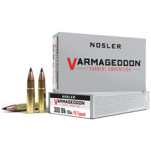 NOSLER VARMAGEDDON 300 AAC 110GR FBT 20RD