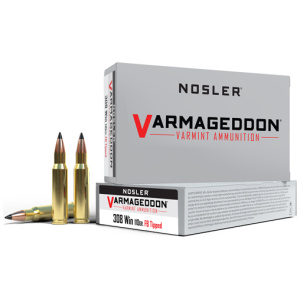 NOSLER VARMAGEDDON 308 WIN 110GR FBT 20RD