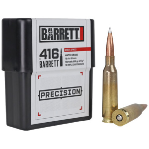 BARRETT 416 BARRETT AMMO 500GR HORNADY A-TIP 10RD