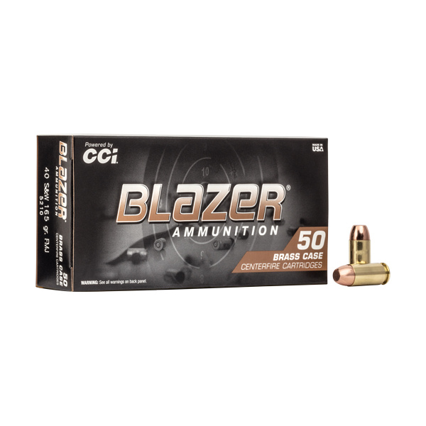 CCI BLAZER 40 SW 165GR FMJ 50RD