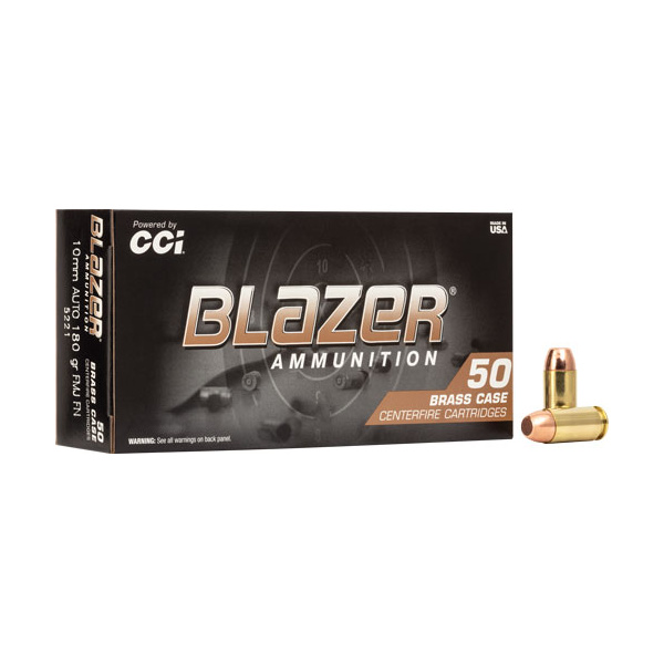 CCI 10MM AUTO 180GR FMJ BLAZER