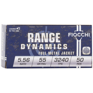 FIOCCHI 5.56 55GR FMJ-BT
