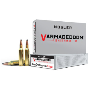 NOSLER VARMAGEDDON 6MM CM - 70GR FBT 20RD 10BX/CS
