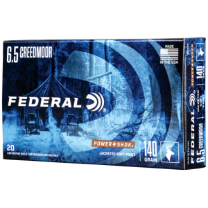FEDERAL POWER-SHOK 6.5 CM 140GR SP 20RD