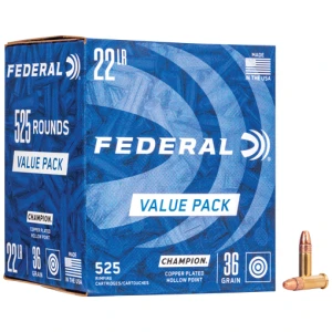 FEDERAL 22 LR 36GR HP 525RD