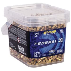 FEDERAL 22LR 36GR HP 1260FPS 1375RD BUCKET 2BX/CS
