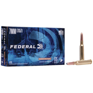 FEDERAL POWER-SHOCK 7MM MAUSER 175GR SP 20RD