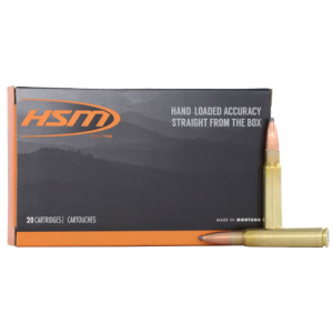 HSM 8MM MAUSER 195GR SOFT - POINT 20RD 20BX/CS