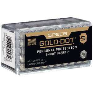 SPEER GOLD DOT 22 WMR 40GR GDHP SHORT BARREL 50RD
