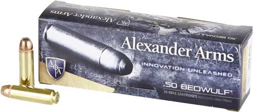 ALEXANDER 50 BEOWULF 350GR XTP JHP 20RD