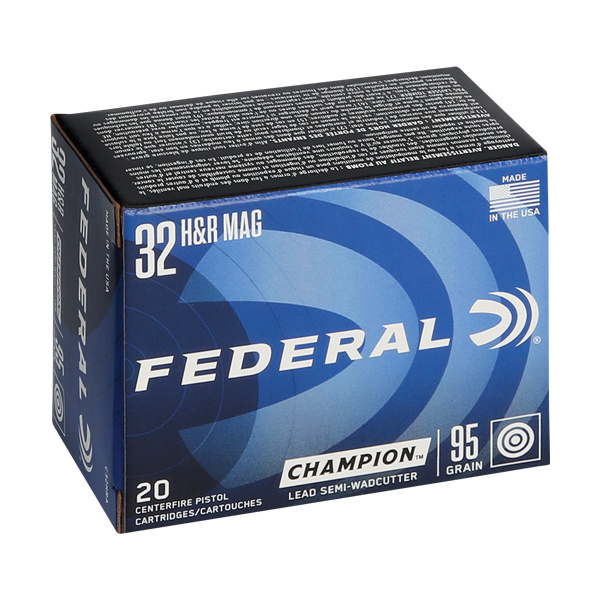 FEDERAL 32 HRM 95GR LEAD-SWC 20RD