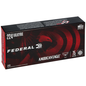FEDERAL AE 224 VALKYRIE 75GR FMJ