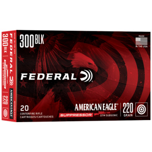 FEDERAL AE 300 AAC 220GR OTM SUBSONIC 20RD