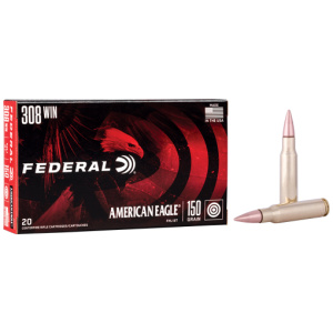 FEDERAL AE 308 WIN 150GR FMJBT
