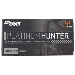 SIG 308 WIN 160GR PLANTINUM HUNTER ACCUBOND 20RD