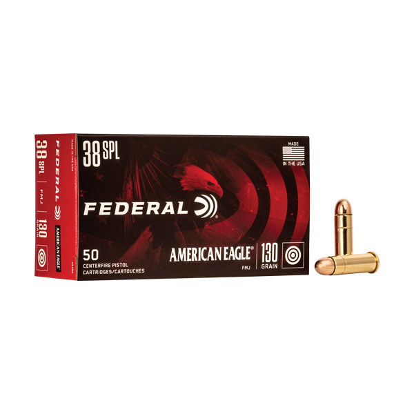 FEDERAL AE 38 SPL 130GR FMJ 50RD