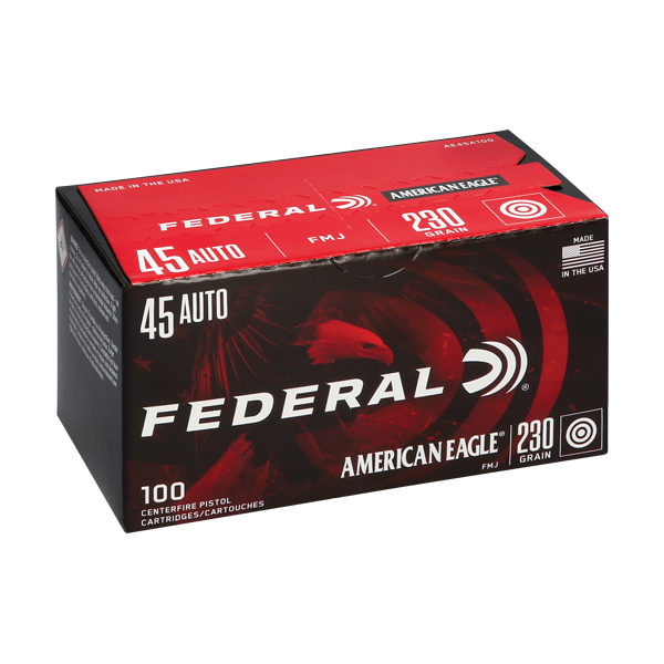 FEDERAL AE 45ACP 230GR FMJ