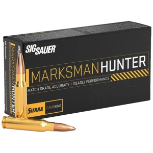 SIG 6.5 CM 130GR MARKSMAN - HUNTER GAMEKING 20RD 10BX/CS