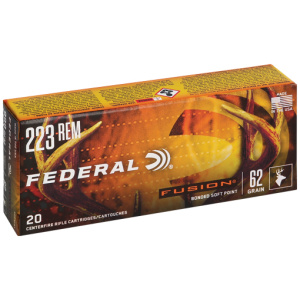 FEDERAL FUSION 223 REM 62GR 20RD