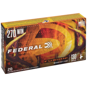FEDERAL FUSION 270 WIN 130GR 20RD