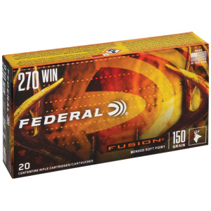 FEDERAL FUSION 270 WIN 150GR 20RD