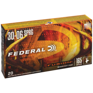 FEDERAL FUSION 30-06 165GR 20RD
