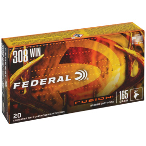 FEDERAL FUSION 308 WIN 165GR 20RD